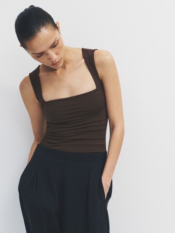 The Set T-shirtbody i brun