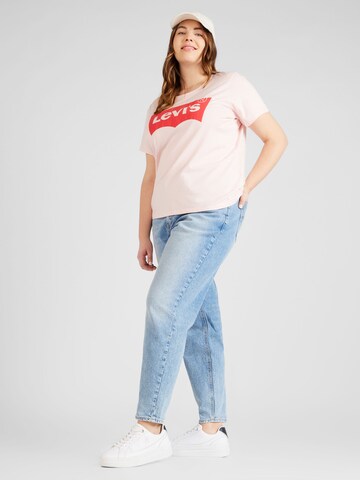 Levi's® Plus Shirt 'PL Perfect Tee' in Pink
