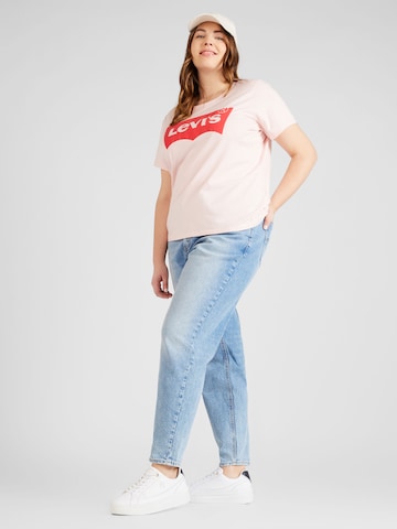 Levi's® Plus Футболка 'PL Perfect Tee' в Ярко-розовый