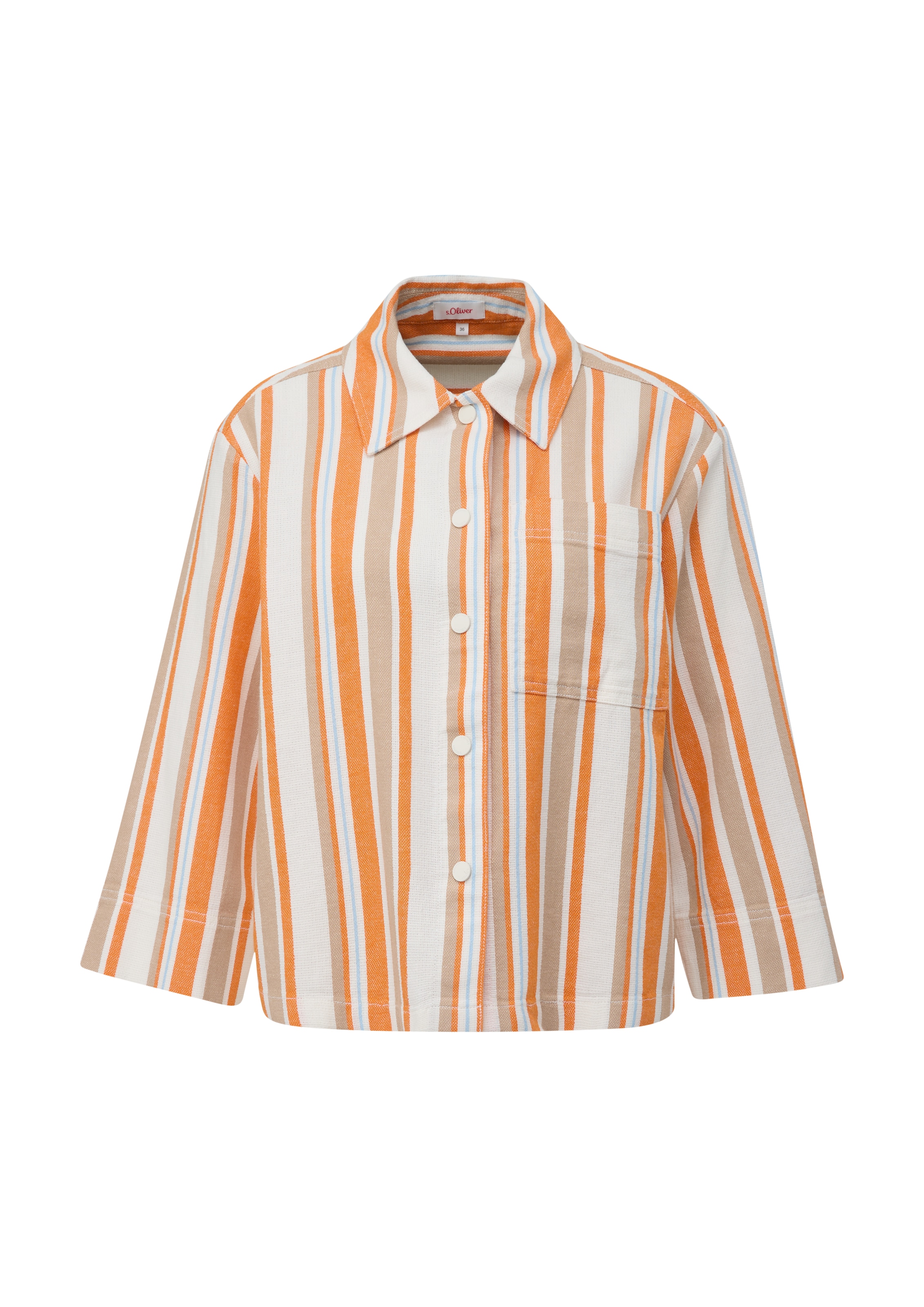 s.Oliver - Casaco meia-estação em laranja: frente