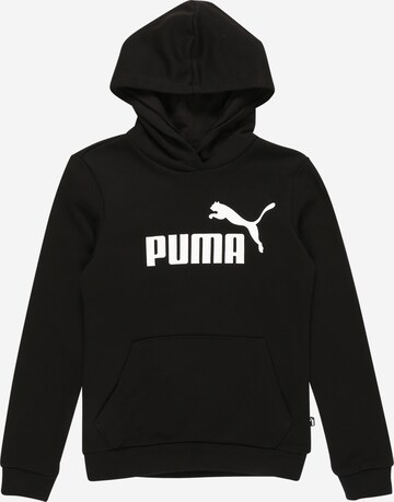 PUMA Sweatshirt in Black: front