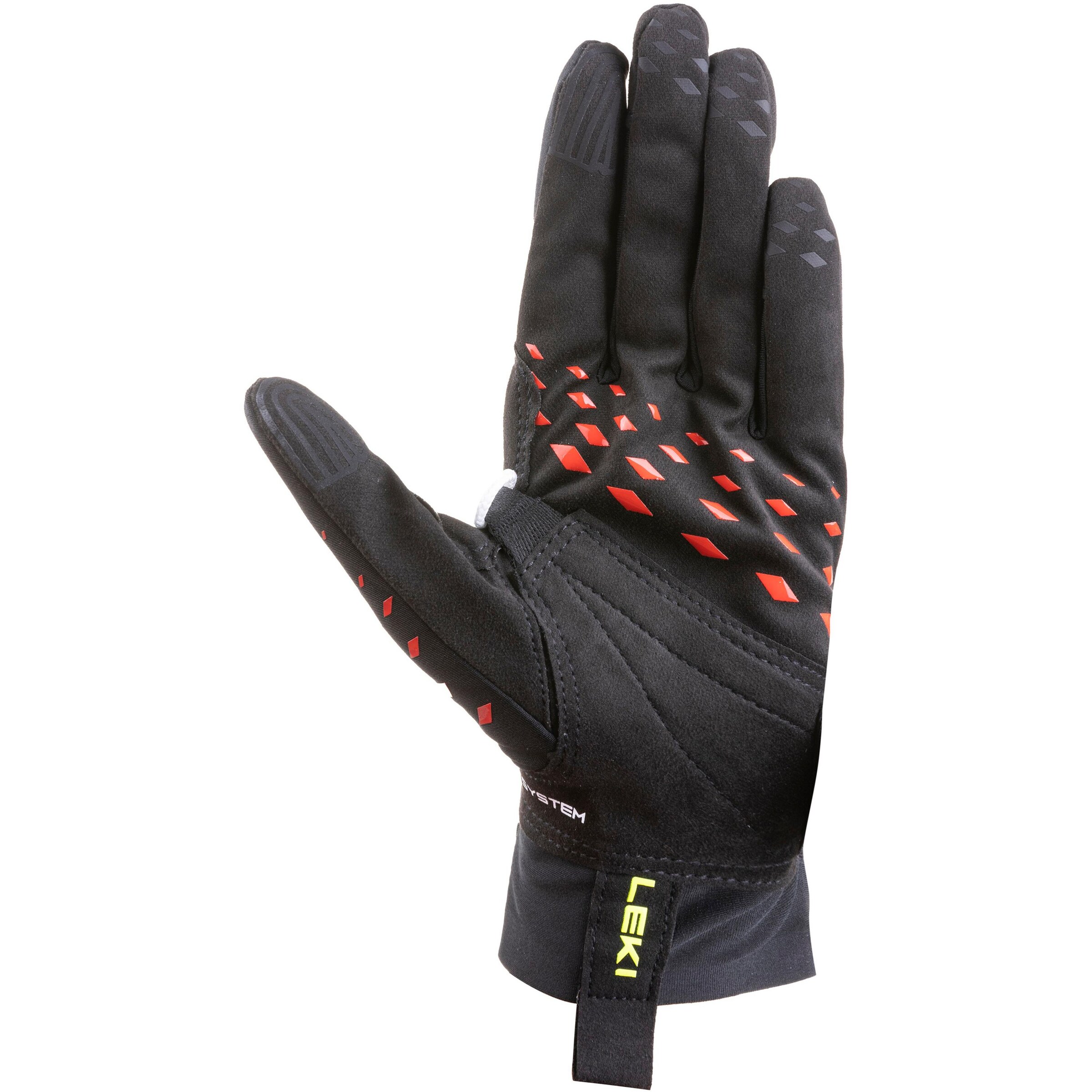 LEKI Athletic Gloves in Black