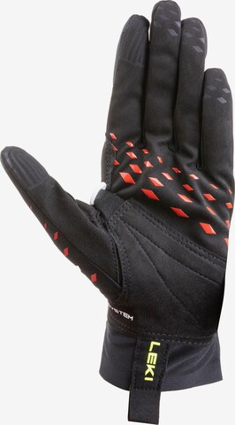 LEKI Athletic Gloves in Black