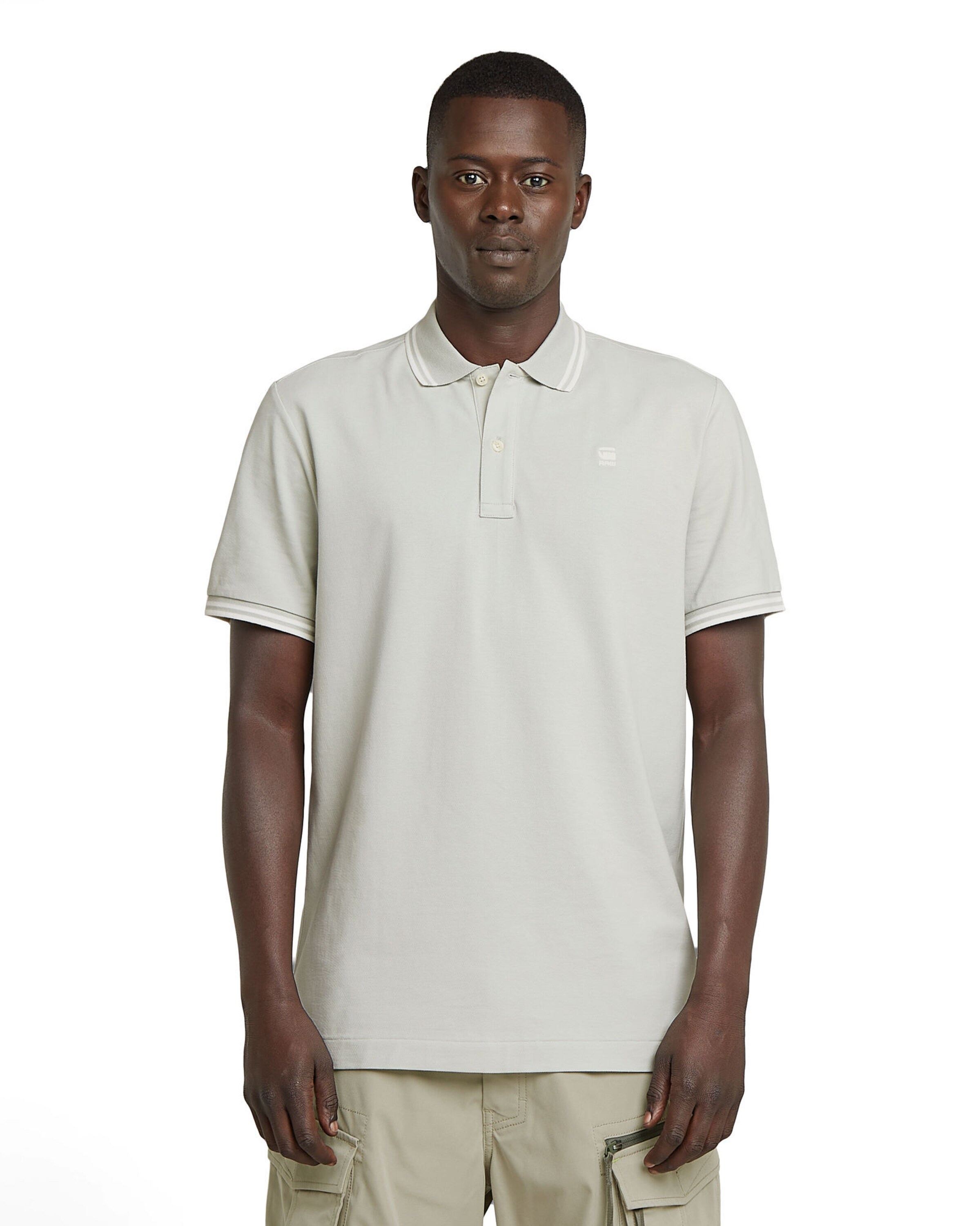 G-STAR Shirt 'Dunda' in Grijs: voorkant