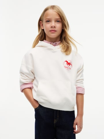 Sweat-shirt 'SEASONAL' TOMMY HILFIGER en blanc : devant