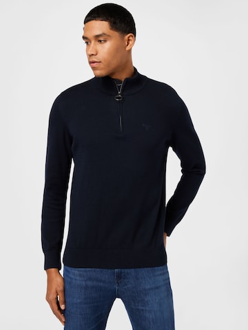 Barbour - Pullover em azul: frente