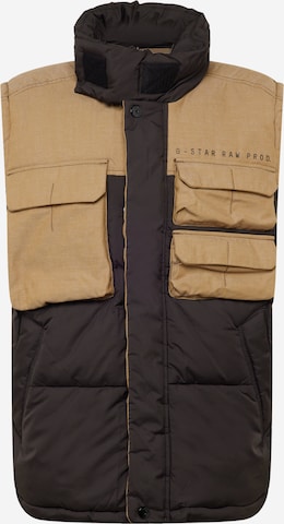 G-Star RAW Bodywarmer 'Attac' in Bruin: voorkant