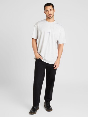 HUGO T-Shirt 'Nouveres' in Grau