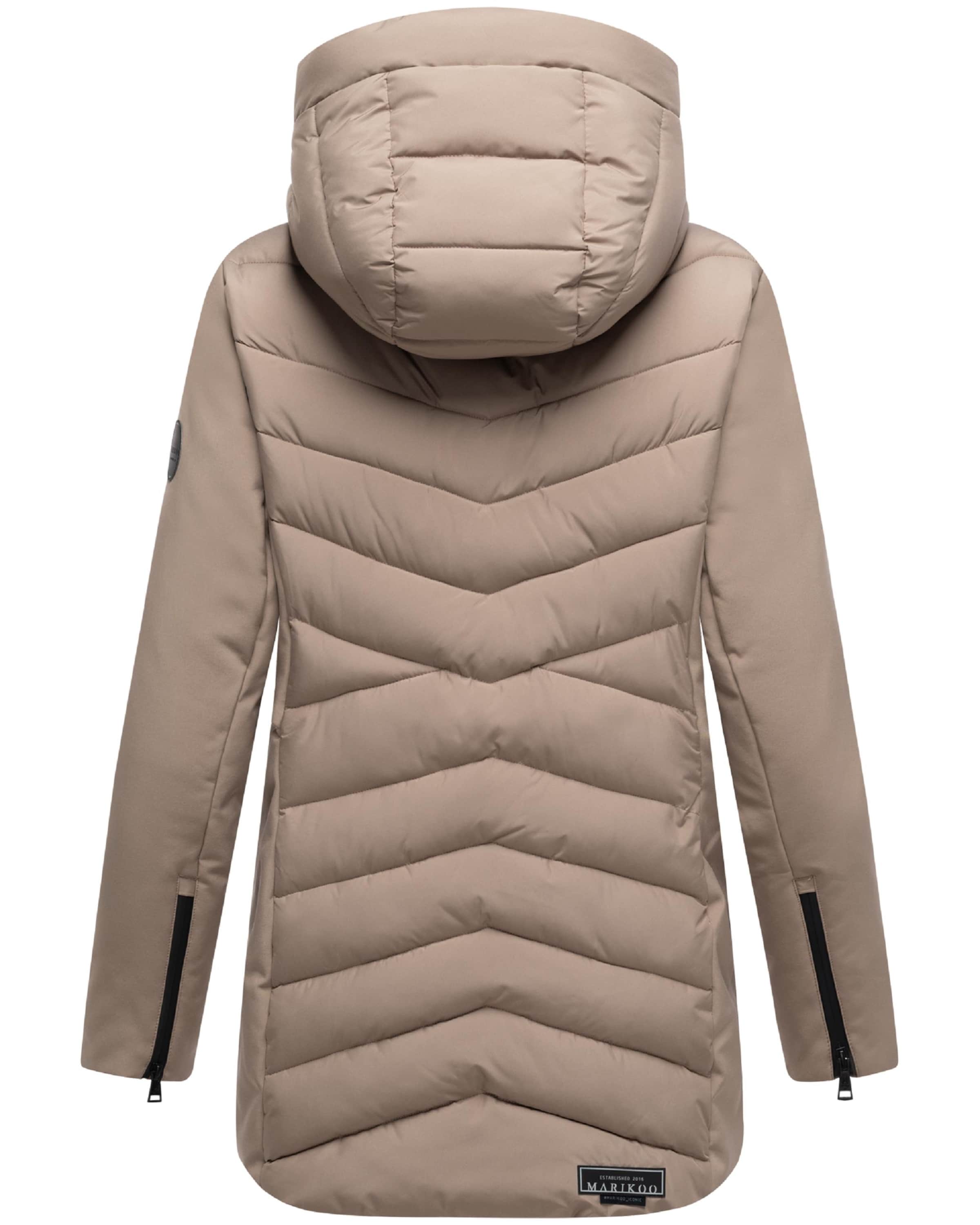MARIKOO Zimná bunda 'Tivaa XVI' - Hnedá
