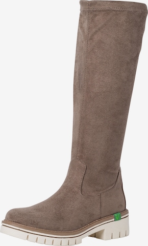 Bottes JANA en gris : devant