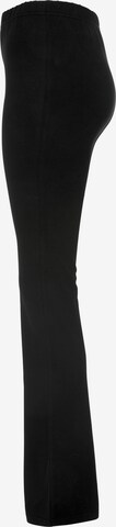 FLASHLIGHTS Bootcut Hose in Schwarz