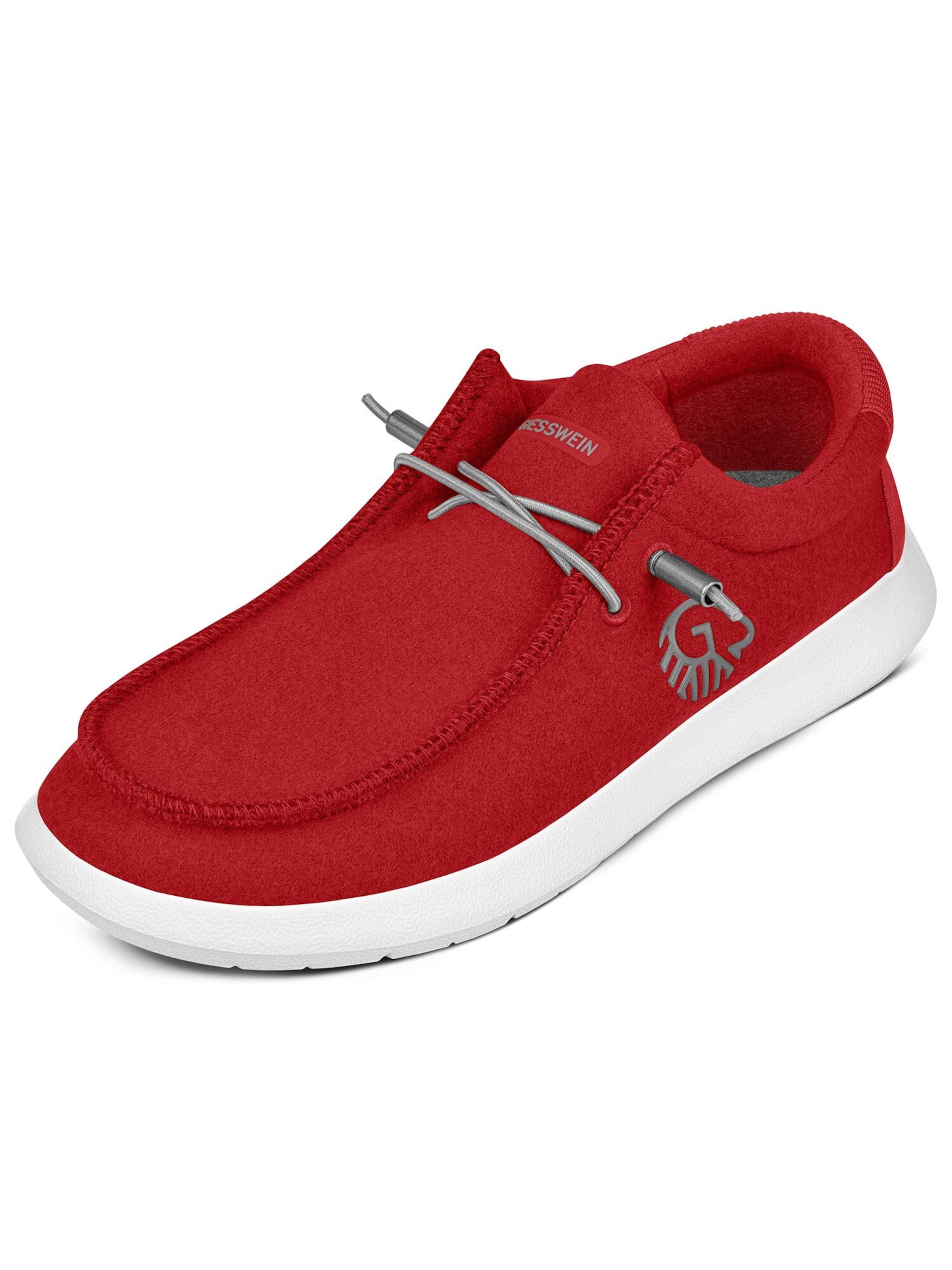 GIESSWEIN Moccasin in Red: front