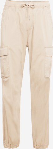 HOLLISTER regular Cargobukser i beige: forside