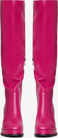 CESARE GASPARI Boots in Pink