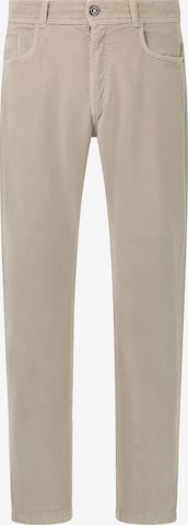 Pantalon Boggi Milano en beige : devant