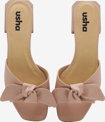 Usha Mules in Pink