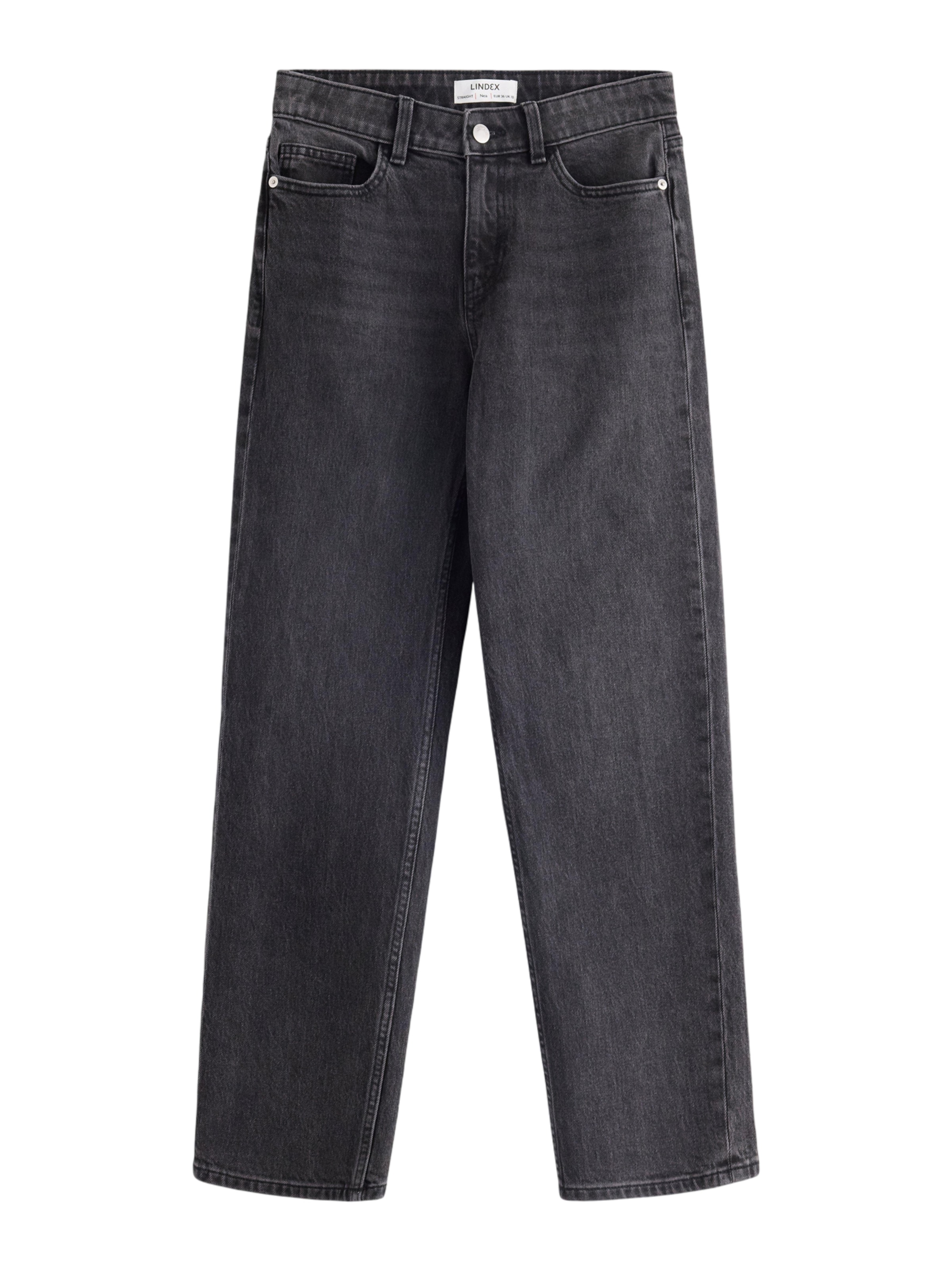 melns Lindex Standarta Džinsi 'Nea': no priekšpuses