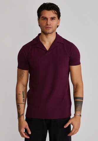 Maglietta di SikSilk in rosso: frontale