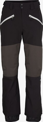 O'NEILL Regular Outdoor Pants 'Jacksaw' in Black: front