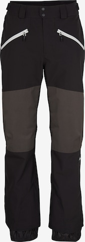 O'NEILL - regular Pantalón de montaña 'Jacksaw' en negro: frente