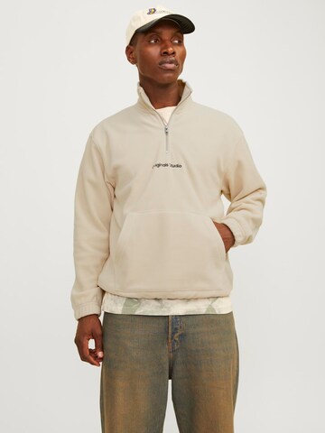 JACK & JONES Pullover 'JORVesterbro' in Beige: predná strana