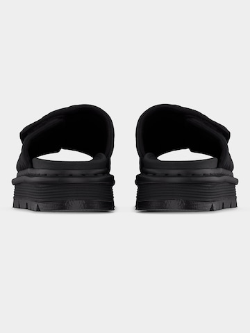 Mule 'ZebZag' Dr. Martens en noir