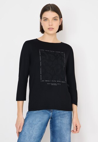 CECIL Shirt in Black: front