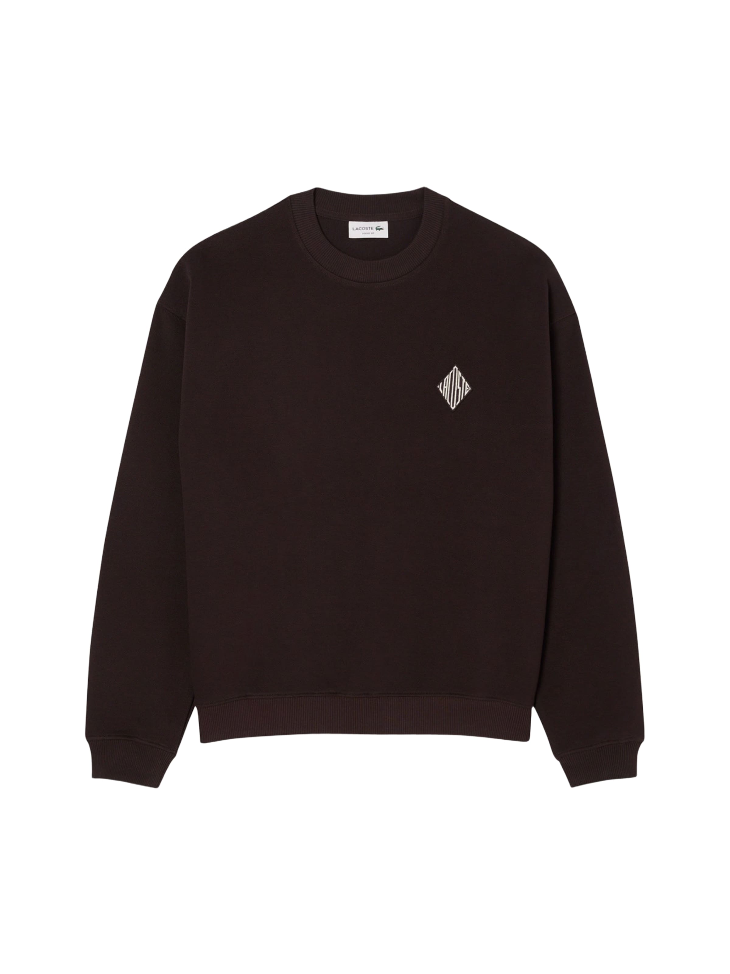 LACOSTE - Sweatshirt em castanho: frente