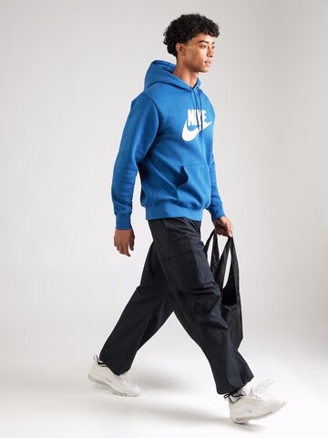 Nike Sportswear Sweatshirt 'CLUB' in Blue