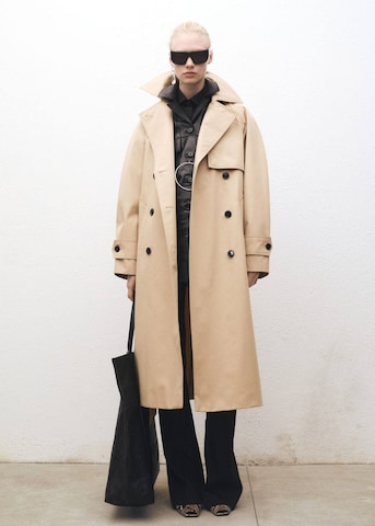 MANGO Mantel 'londi' in Beige: Vorderseite