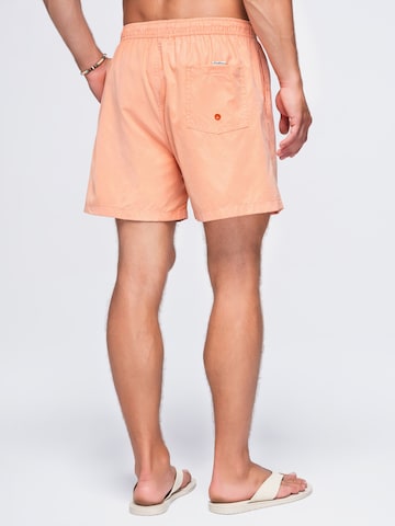 regular Pantaloni sportivi di Ombre in arancione
