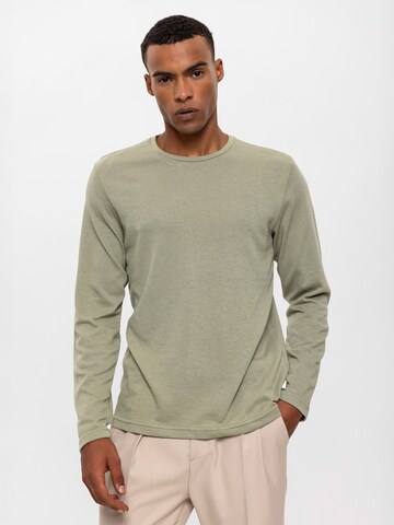 Pull-over Antioch en vert : devant