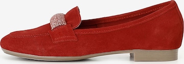 CAFè NOIR Mocassins in Rood: voorkant