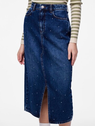 PIECES Rok 'PCSKY' in Blauw