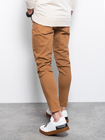 Ombre Slim fit Jeans 'P1058' in Beige