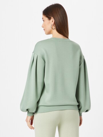 MSCH COPENHAGEN - Sweatshirt 'Ima' em verde