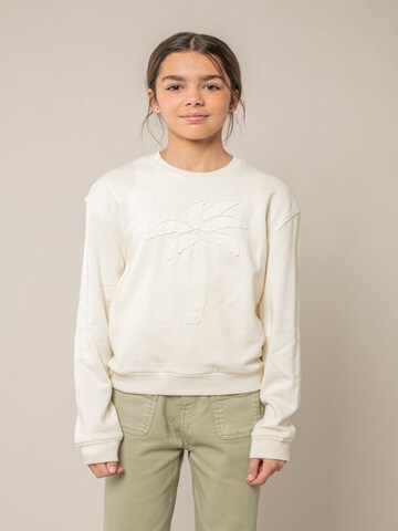 Deeluxe Sweatshirt 'Teana' in Wit: voorkant