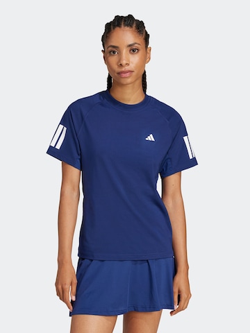ADIDAS PERFORMANCE Функциональная футболка 'Club' в Синий: спереди