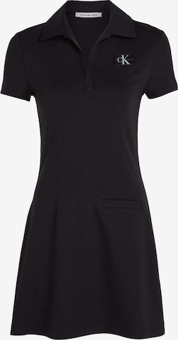 Calvin Klein Jeans Shirt Dress 'Milan' in Black: front