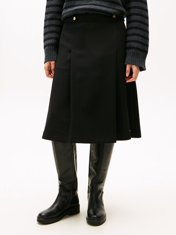 Jupe TOMMY HILFIGER en noir : devant