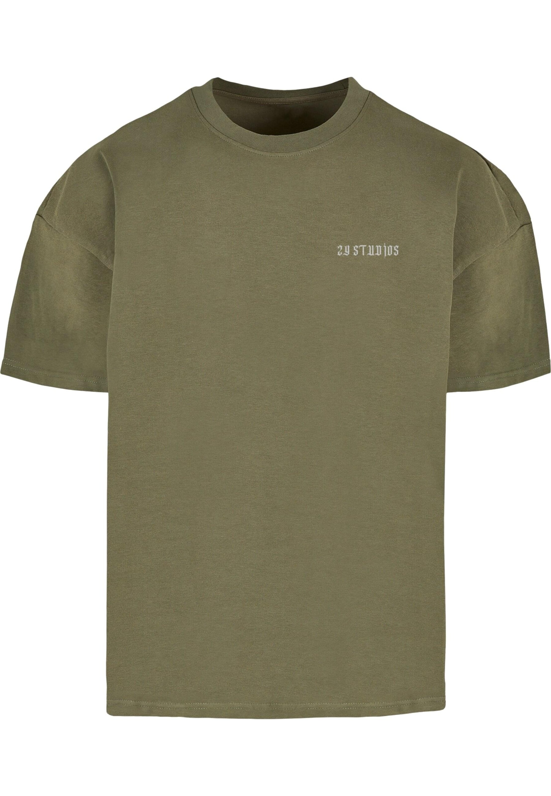 Maglietta 'Eagle' di 2Y Studios in verde: frontale