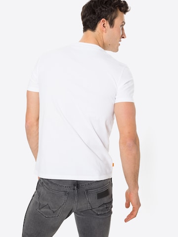 TIMBERLAND قميص 'Dun-Riv' بلون أبيض