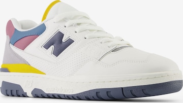 Baskets basses '550' new balance en blanc