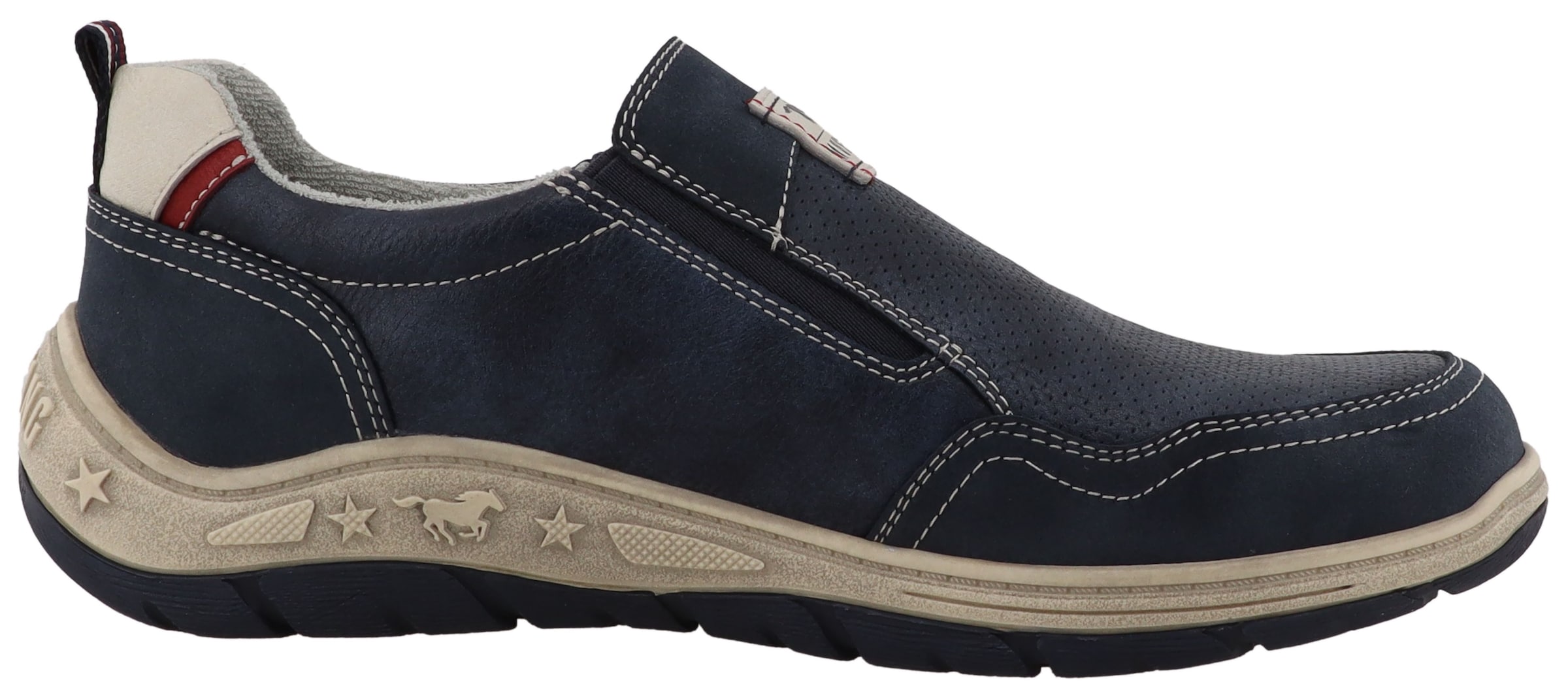 MUSTANG Slip-Ons in Blue