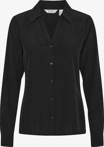 b.young Blouse 'Hubba' in Black: front
