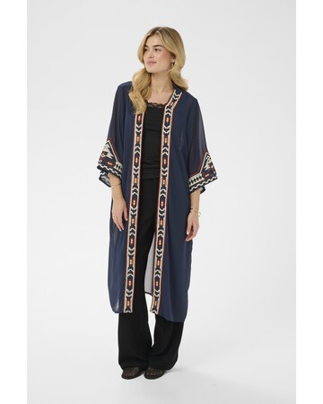 Cream Kimono 'CRBeti' in Blau: Vorderseite