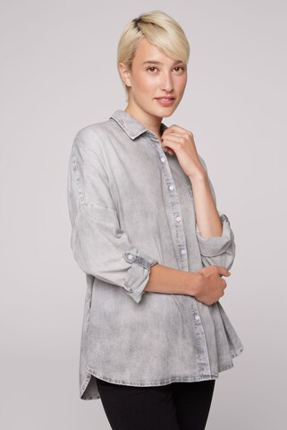 Soccx Bluse in Grau: Vorderseite