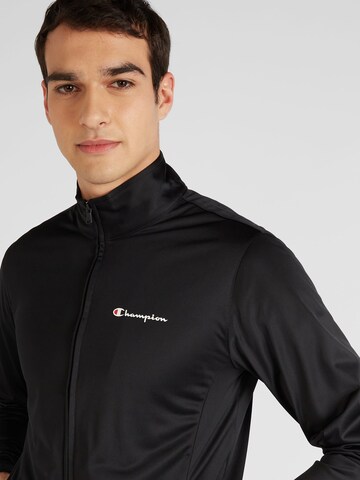 Champion Authentic Athletic Apparel Trainingsanzug in Schwarz