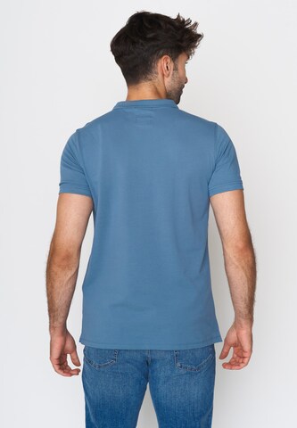 GREENBOMB Shirt 'Bike Vintage' in Blue