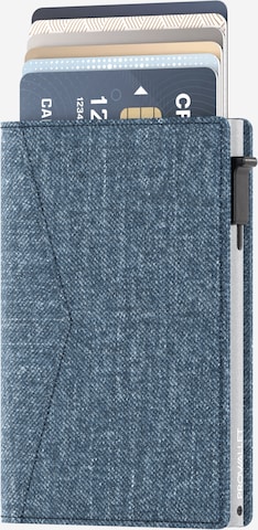 Porte-monnaies 'Pasjeshouder Slim' Prowallet en bleu : devant